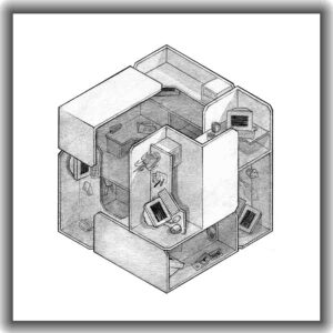 Cubicle Print (10x10)