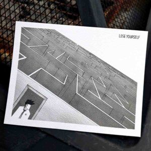 Lose Yourself Postcard (4.25x5.5)